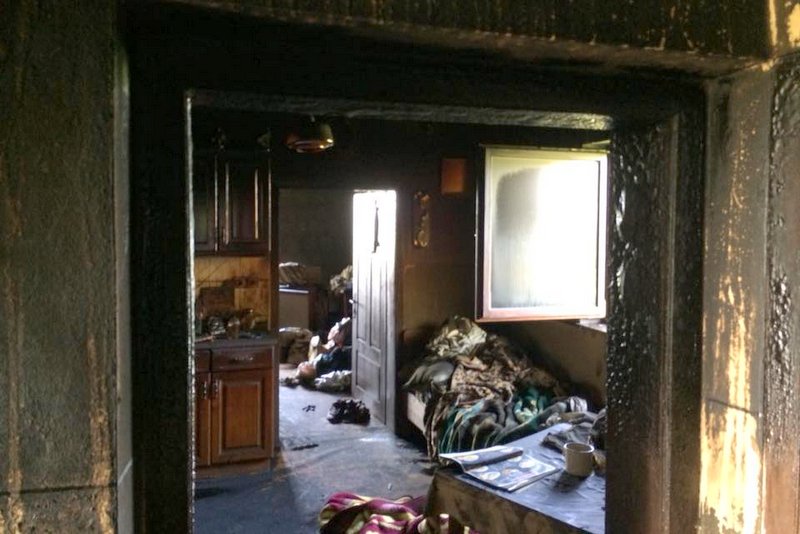Požar je terjal dve smrti žrtvi, foto: PGD Sveta Trojica