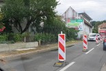 Gradnja kolesarske steze v Ljutomeru