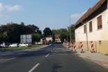 Gradnja kolesarske steze v Ljutomeru