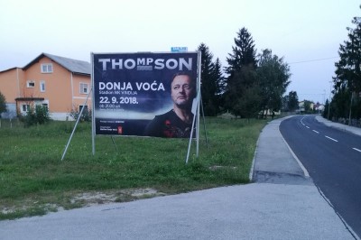 Oglaševanje Thompsona v Prlekiji