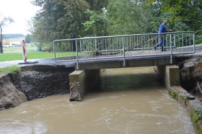 Poškodovan most v Sitarovcih