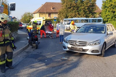Prometna nesreča na Kapelskem Vrhu, foto: PGD Gornja Radgona