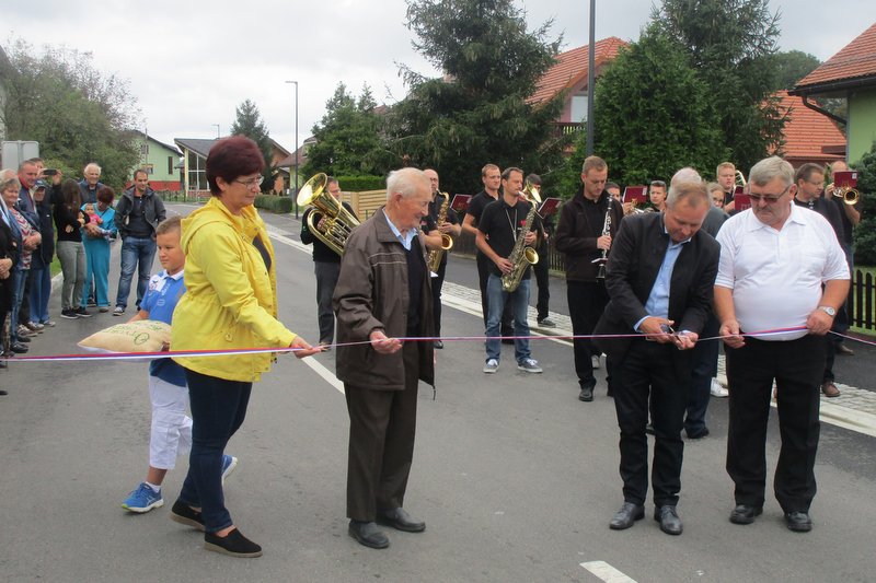 Odprtje ceste v Bučečovcih