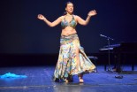 Plesalka orientalskih plesov Ksenija Visket