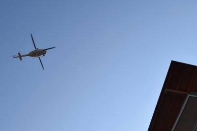 Iskanje pogrešane osebe s helikopterjem