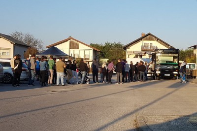 Foodtruck Lars & Sven burgers v Ljutomeru