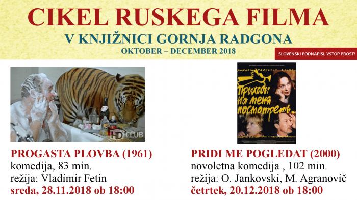 CIKEL RUSKEGA FILMA V KNJIŽNICI GORNJA RADGONA
