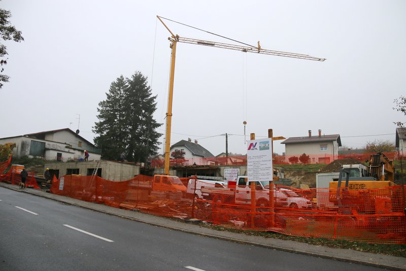 Gradnja bloka v Gornji Radgoni