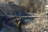 Gradnja mostu v Drakovcih