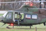 Helikopter Slovenske vojske v Ljutomeru