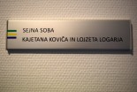 Sejna soba Kajetana Koviča in Lojzeta Logarja