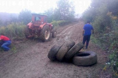 Traktor, ki je bil ukraden