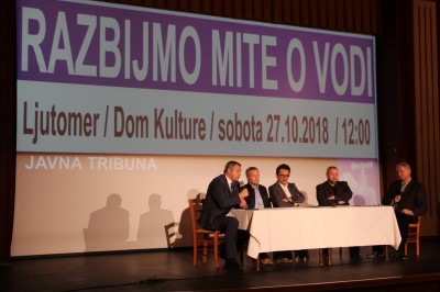 Javna tribuna Razbijmo mite o vodi