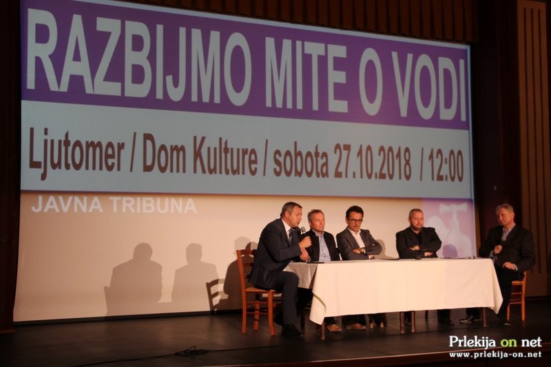 Javna tribuna Razbijmo mite o vodi