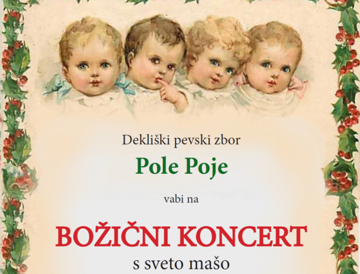 Božični koncert s sveto mašo