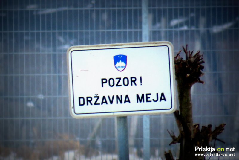 Peš je prestopila državno mejo med Hrvaško in Slovenijo