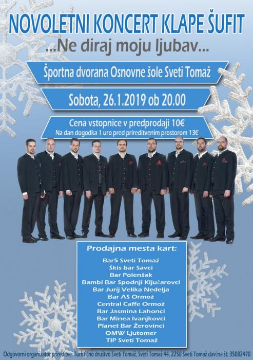Novoletni Koncert s Klapo Šufit