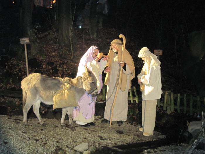 Ponovitev predstave Božična noč pri Ivanovem izviru na Razkrižju