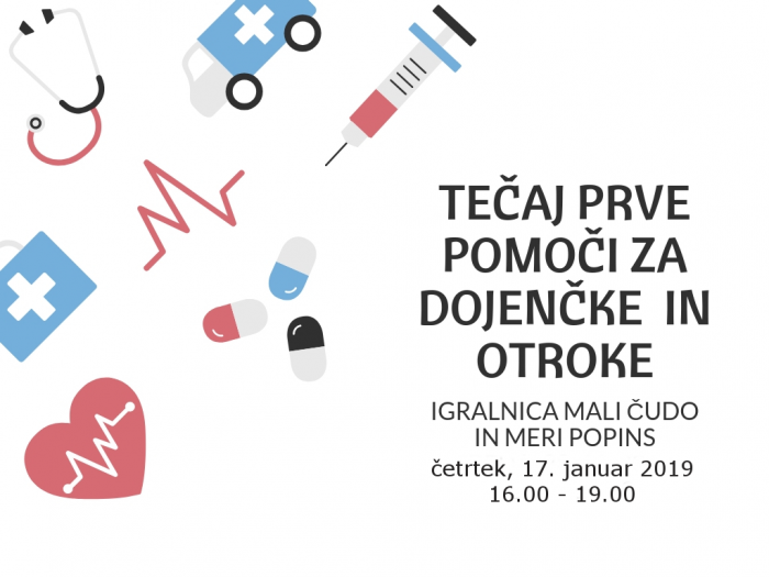Tečaj prve pomoči za dojenčke in otroke