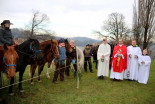 Blagoslov konj pri cerkvi Sv. Treh kraljev