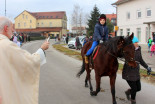 Blagoslov konjev v Križevcih pri Ljutomeru