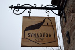 Nekdaj sinagoga, danes kavarnica »Sinagoga cafe«