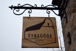 Nekdaj sinagoga, danes kavarnica »Sinagoga cafe«