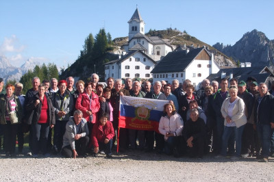 Potepa po Benečiji se je udeležil pol avtobus članstva OZ VVS Murska Sobota, foto:: Janez Kološa