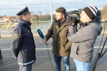Srečanje policistov na mostu v Petišovcih