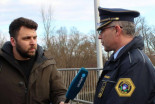 Srečanje policistov na mostu v Petišovcih