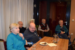 Zbrani na decembrskem seniorskem večeru v »Traminčku«