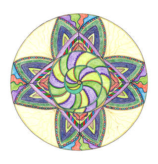 Sproščanje v družini s pomočjo mandal