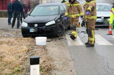 Prometna nesreča v Orehovcih