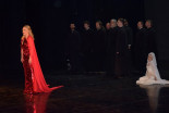 Prikaz žalovanja z operno pevko Sabino Cvilak
