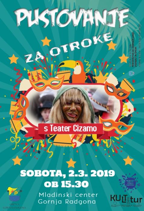 OTROŠKO PUSTOVANJE S TEATER CIZAMO