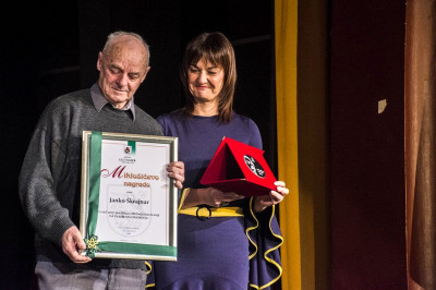 Janko Škrajnar je prejel Miklošičevo nagrado