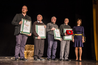 Prejemniki Miklošičeve nagrade in priznanj z županjo