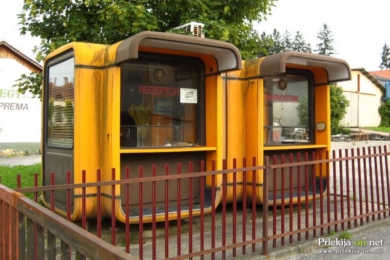 Kiosk K67 leta 2009 pred Imgradom v Ljutomeru