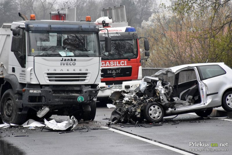 Prometna nesreča Radenci - Petanjci