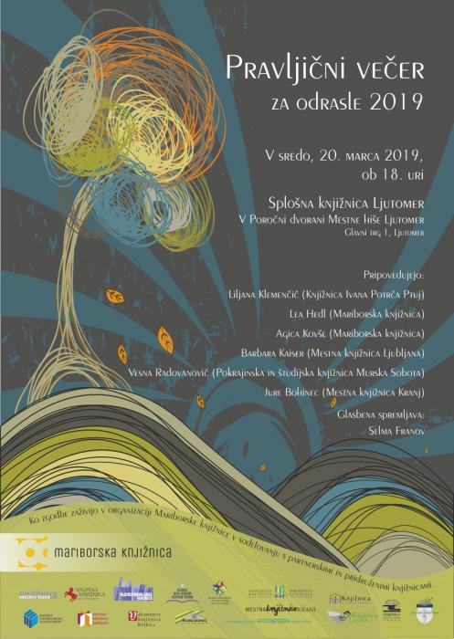 PRAVLJIČNI VEČER ZA ODRASLE 2019