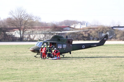 Posredovanje helikopterja v Ljutomeru