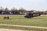 Posredovanje helikopterja v Ljutomeru