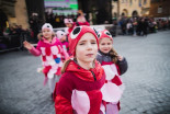 Pustna povorka otrok iz vrtcev