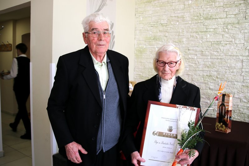 Slavko in Elizabeta sta kljub zrelim letom zelo čila, foto: Ludvik Kramberger