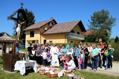 Velikonočni blagoslov v Kraljevcih