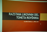 Razstava likovnih del Toneta Rovšnika