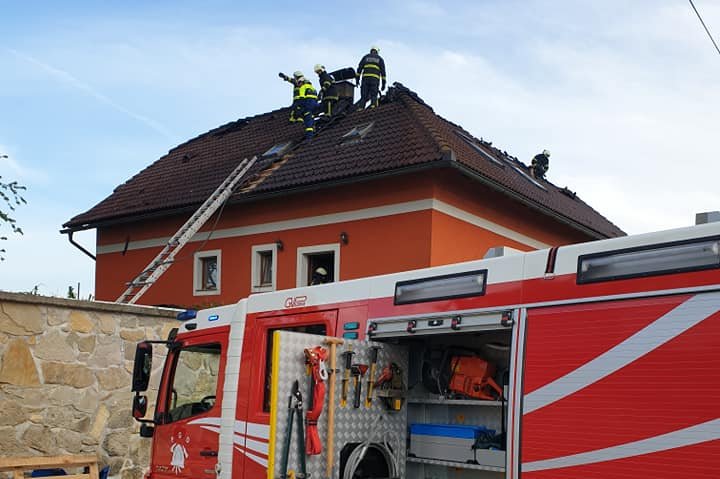 Požar v Sp. Gasteraju, foto: PGD Sveta Ana