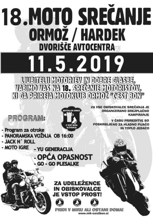 18. moto srečanje MK Cest bon Ormož