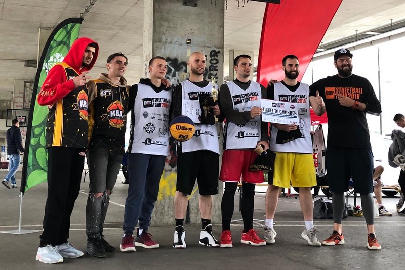 Ekipa 3x3 Pomurje24 na Dunaju