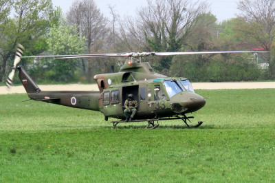 Helikopter sedaj v Ljutomeru pristaja na travi